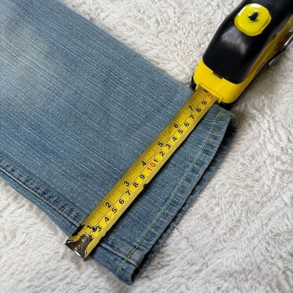 Vintage Y2K Luxurie Beaded Women’s Cropped Capri Denim Jeans - Picture 8 of 8